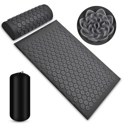 Massager Cushion Shakti Mat Massage Yoga Mat Acupressure Relieve Stress Back Body Pain Spike Mat Acupuncture Massage Mat