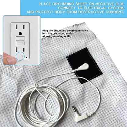 Conductive Carbon Grounding Pad 265X60Cm for Improving Sleep Relieving Stress and Reducing Inflammation anti Static