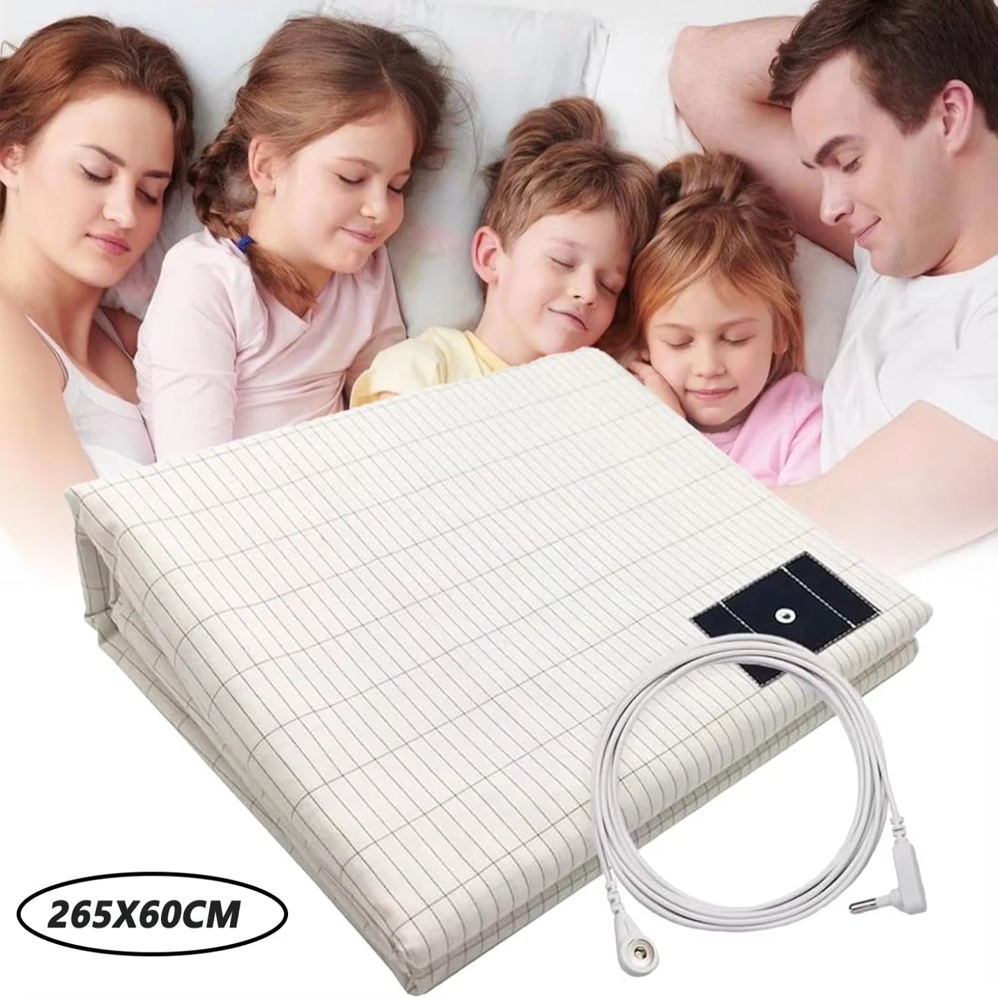 Conductive Carbon Grounding Pad 265X60Cm for Improving Sleep Relieving Stress and Reducing Inflammation anti Static