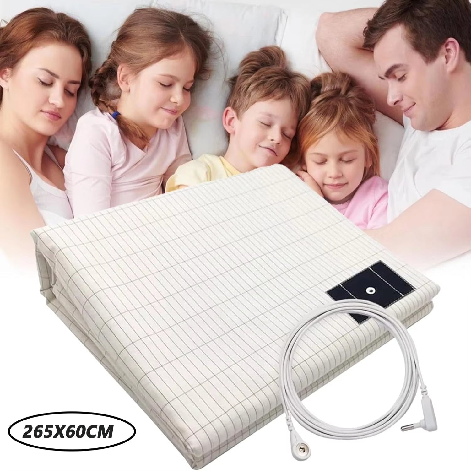 Conductive Carbon Grounding Pad 265X60Cm for Improving Sleep Relieving Stress and Reducing Inflammation anti Static