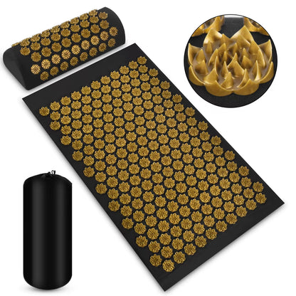 Massager Cushion Shakti Mat Massage Yoga Mat Acupressure Relieve Stress Back Body Pain Spike Mat Acupuncture Massage Mat