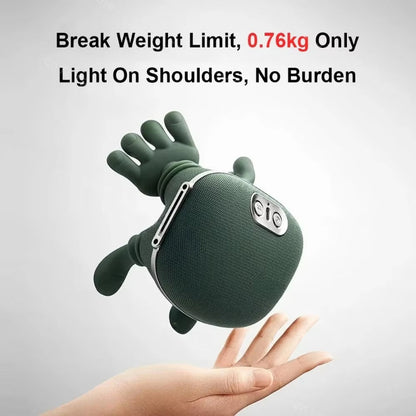 Bionic Neck Shoulder Massager Heated Back Massagers Electric Kneading Muscles Massage Pillow Neck Waist Leg Body ﻿3-Level Modes