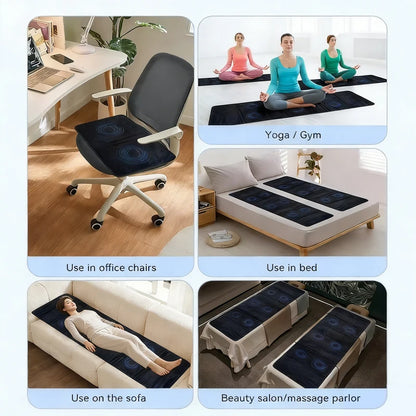 Experience Full Body Pain Relief with the 200*60Cm PEMF Magnetic Therapy Mat - Improve Sleep and Circulation Naturally!