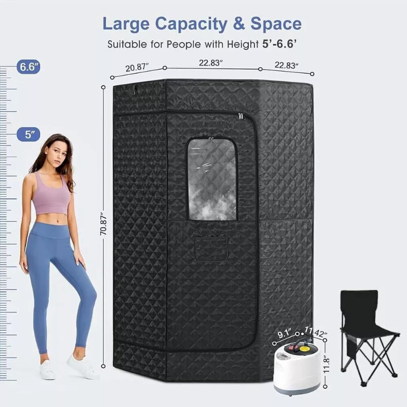 Transform Your Home into a Spa Oasis with the Pentagonal Full Body Sweat Steamer