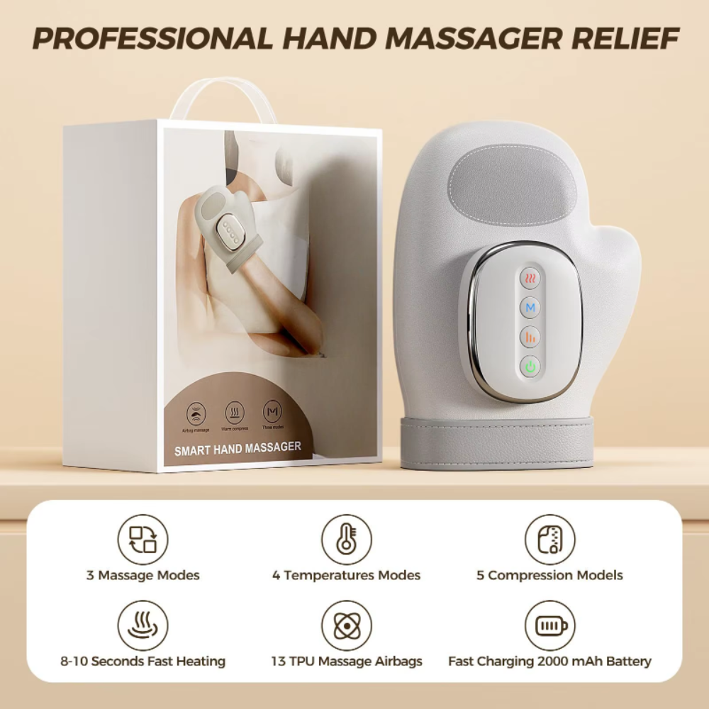 Revolutionary Electric Hand Massager for Ultimate Pain Relief and Relaxation